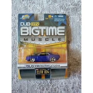1/64 JADA DUB CITY BIGTIME MUSCLE'70 PLYMOUTH 'CUDA